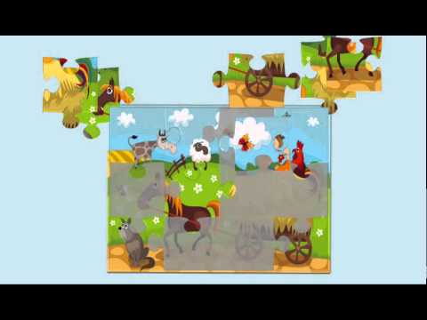 Cute Puzzle for Toddlers Video