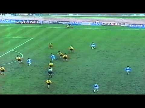 Serie A 1996-1997, day 16 Napoli - Inter 1-2 (Branca, Djorkaeff, Caccia)
