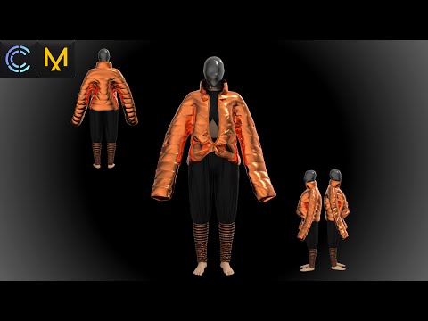 How to Create a Puffer Jacket & pants | Clo3d |...