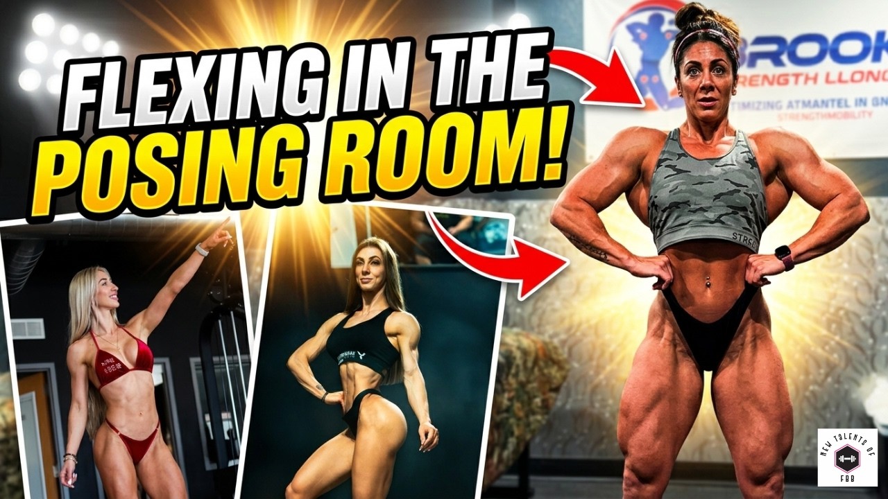 Flexing in the Posing Room!
