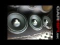 JL AUDIO woofers in trunk 