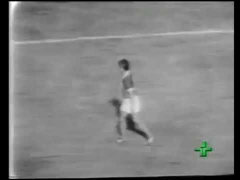 Palmeiras 1 X 1 Benfica (POR), Amistoso Internacional, 1971. Ademir da Guia X Eusébio