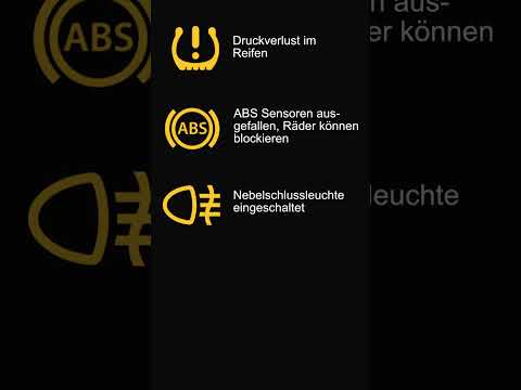 Wichtige Warnleuchten im Auto #autoprüfung #fahrschule #fahrschuleschweiz #abfahrtskontrolle
