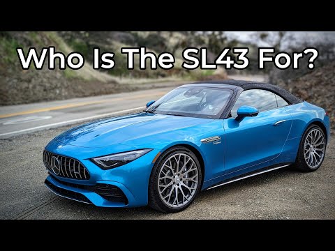 2023 Mercedes SL43 AMG Review - A Confusing Product