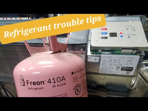 Tips to help know if it's a refrigerant problem!..
