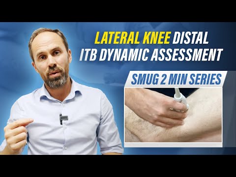 Lateral Knee - Distal ITB dynamic assessment.  2 min series MSKUS