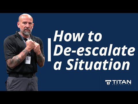 Security De-escalation Training