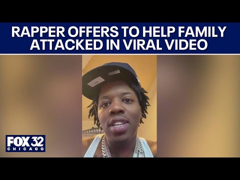 Chicago rapper offers to help woman, her young son brutally attacked in viral video