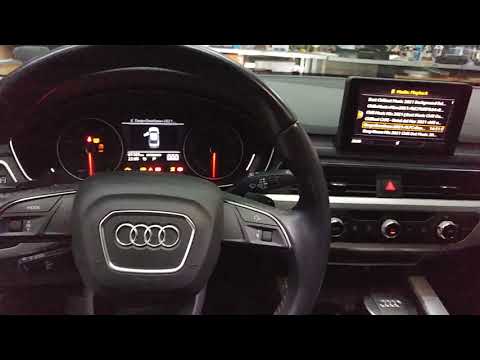 Audi A4 2017 σύστημα συναγερμού και εντοπισμού. Απενεργοποίηση κινητήρα μέσω SMS by dousissound