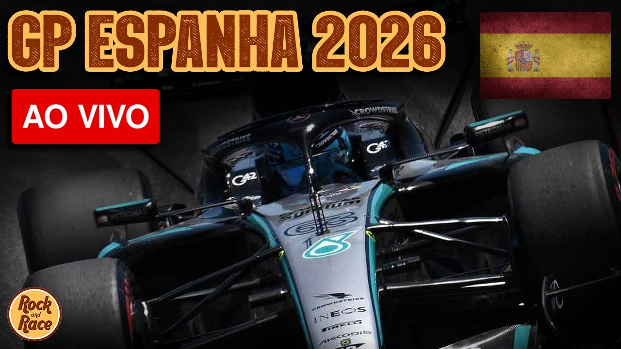GP ESPANHA 2026 - AO VIVO - Análise e comentários em tempo real