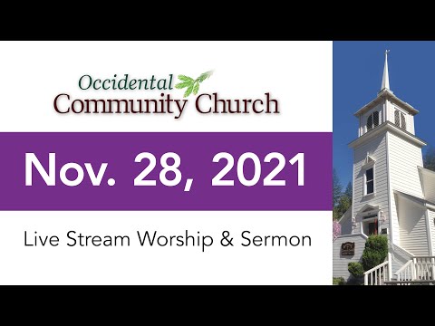 OCC Sermon, November 28, 2021 (Advent Week 1) "Immanuel: God With Us" John 1"1-18