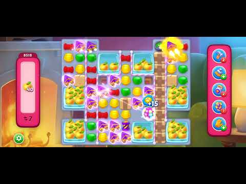 Playing Homescapes ASMR let's play ⏯️ extra hard level 8518 Boosters everywhere Professional Winner