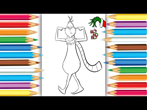 Grinch Coloring pages/ Coloring Grinch for Christmas
