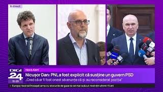 „Pentru moment simt să nu mă implic”. Ce spune Nicușor Dan despre instalarea unui nou Guvern