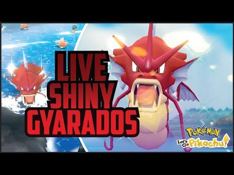 LIVE SHINY GYARADOS!! WIN OR FAIL? POKEMON LET'S GO!