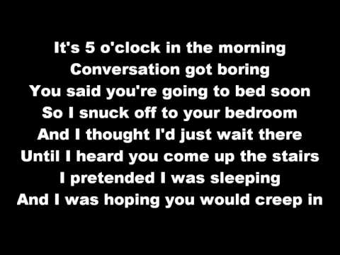 T-Pain - 5 O'Clock ft. Wiz Khalifa, Lily Allen - lyrics on screen