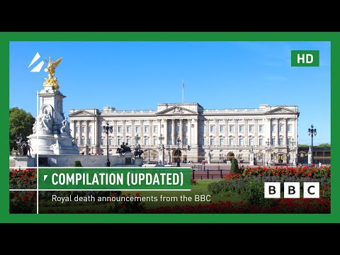 BBC - How the BBC First Broke the News on Royal Deaths (Updated) | Compilation