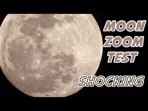 Sony DSC HX400V Moon Zoom Test | Shocking Test Result of Moon Zoom