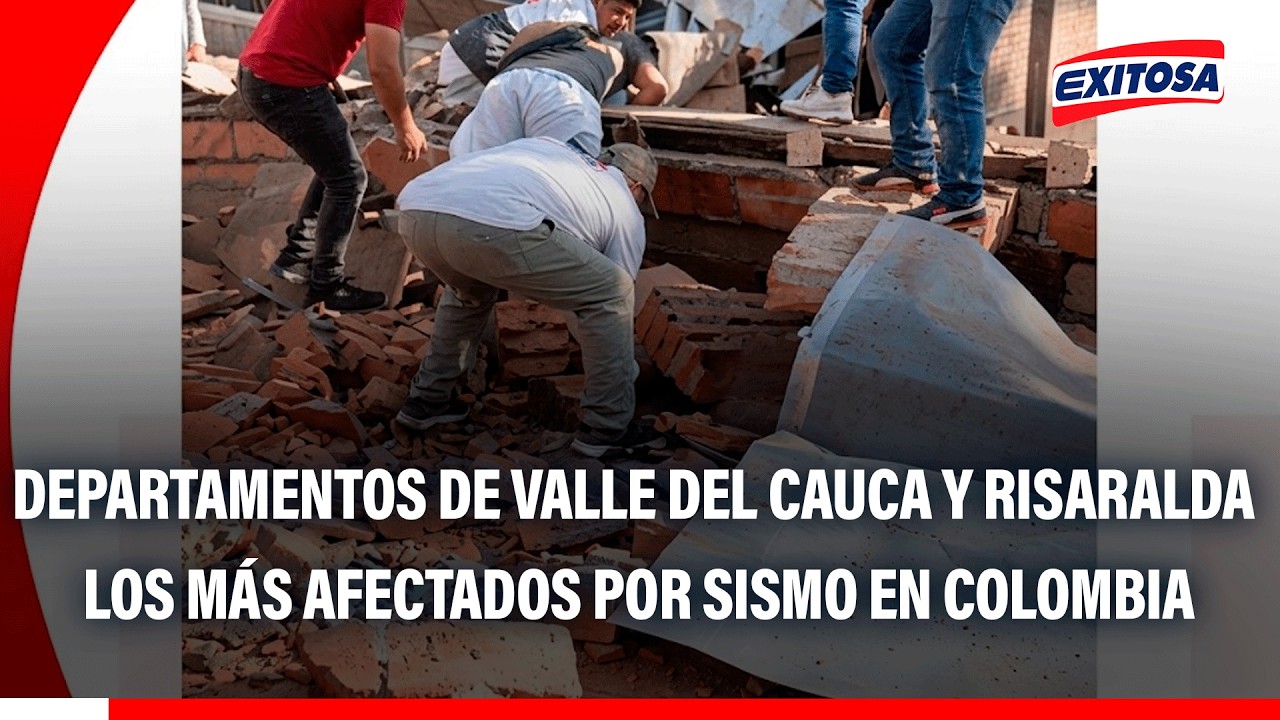 🔴🔵 Valle del Cauca y Risaralda son los más golpeados tras sismo, según periodista colombiana