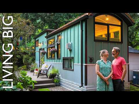 Stunning Tiny Home Blends Vintage Train Car with New Orleans Flair