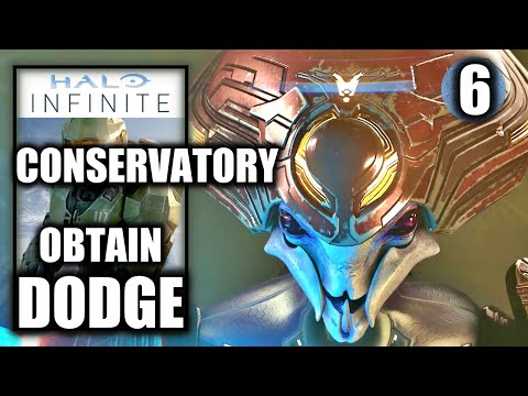 Halo Infinite - Conservatory - Obtain Thruster Dodge Ability - Story Mission Walkthrough Part 6