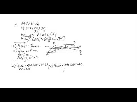 Linia mijlocie in trapez