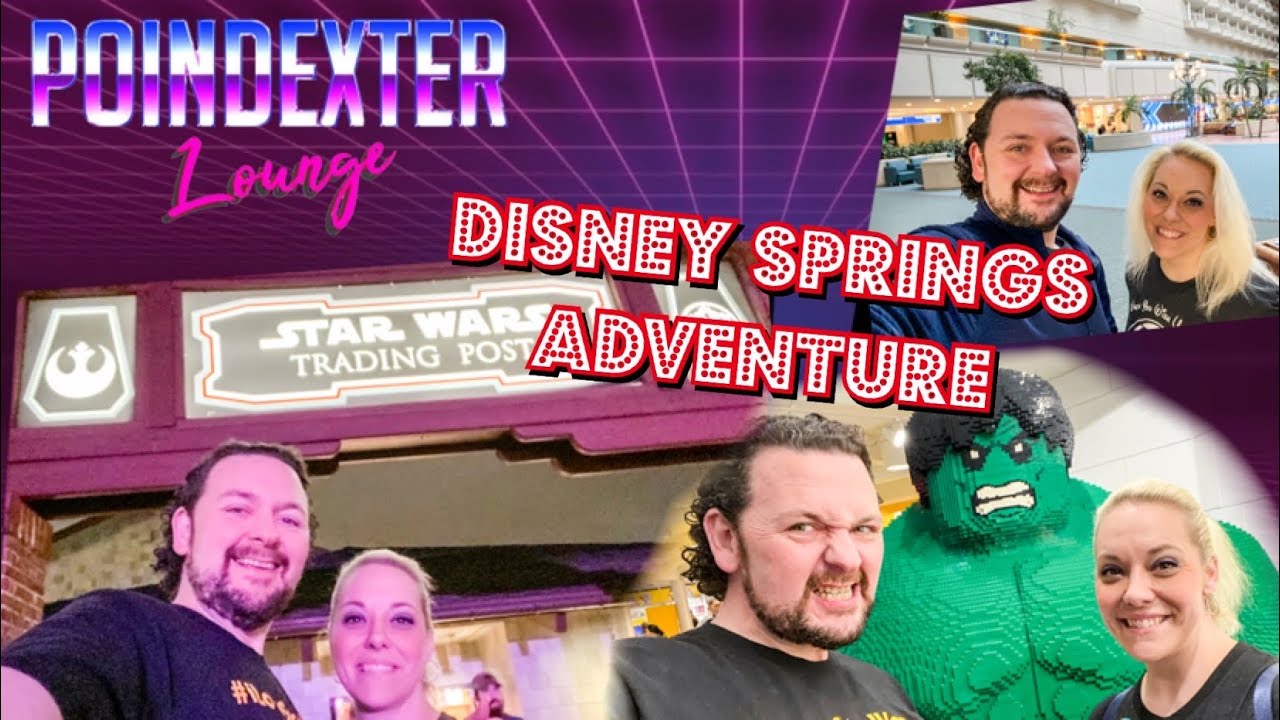 Disney Springs Adventure! The First Part Of Our Trip To Disney. Star Wars Fun  Quarentined People