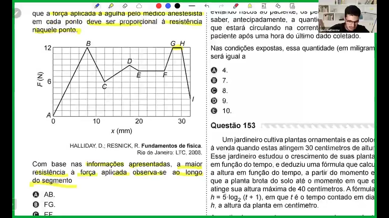 Resolução em Vídeo — Questão 142 ENEM 2019 PPL