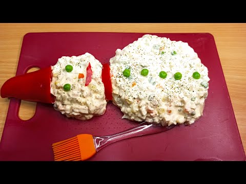 BEST RUSSIAN SALAD RECIPE AT HOME | RUSSIAN SALAD | Holiday salad | Delicious recipes