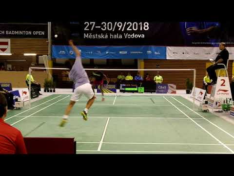 LI NING Czech Open 2018 - Toma Junior POPOV - Harsheel DANI - 1. game