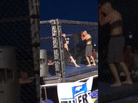 Keith MMA fight winning round 5-12