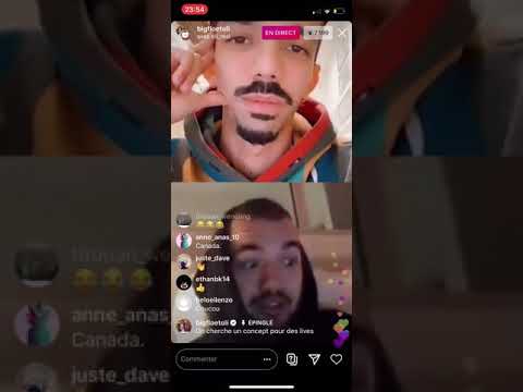 Big flo et oli impro freestyle en live 🔴
