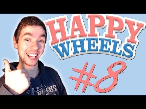 RAINBOW SPIKEFALL! - Happy Wheels #44 