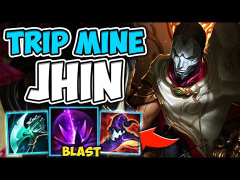 ONE JHIN TRAP DOES HOW MUCH DAMAGE?! (FULL AP JHIN GAMEPLAY) - League of Legends