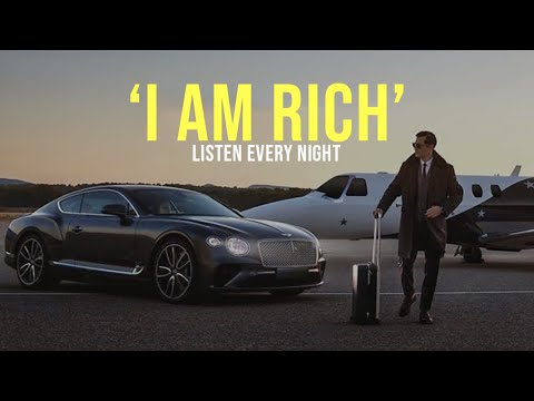 'I AM RICH' | Money Affirmations | Listen Before You Sleep!