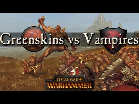 Orcs vs Vampire Cunts - ESL Tournament R1G1 - The Prussian Prince vs Gojira - Total War Warhammer