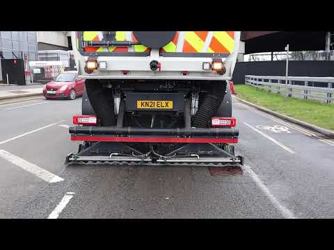 Bucher Municipal V80 Road Sweeper - BACK-TO-BLACK