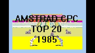 Amstrad CPC - Top 20 games (1985)