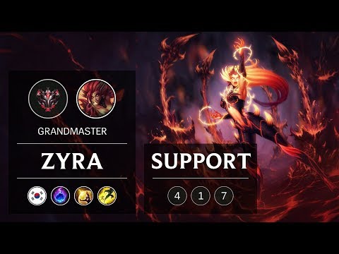 Zyra Support vs Vel'Koz - KR Grandmaster Patch 9.4