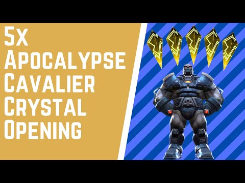 5x Apocalypse Cavalier Crystal Opening | Marvel Contest of Champions