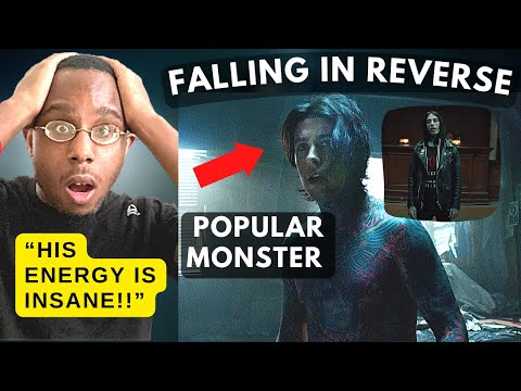 FIRST TIME EVER HEARING FALLING IN REVERSE!! - Popular Monster