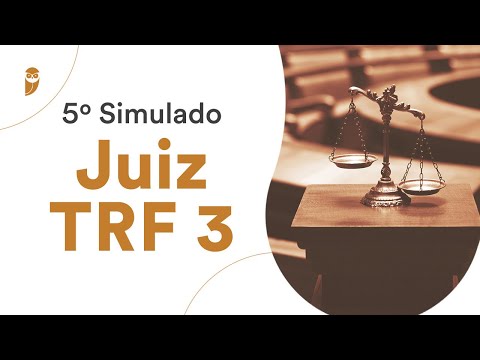 5º Simulado Juiz TRF 3: Correção