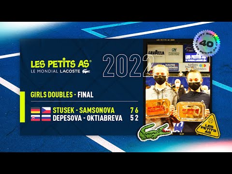 Les Petits As 2022 | Girls Doubles Final | Stusek - Samsonova vs. Depesova - Oktiabreva
