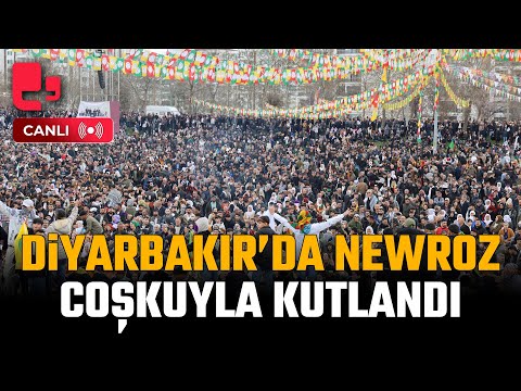#Newroz2025 | Diyarbakır'da Newroz coşkuyla kutlandı | #CANLI