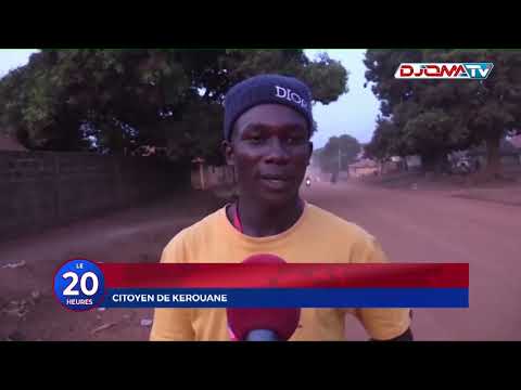 🔴Kérouané/Infrastructures routières: l'absence des bitumes expose les populations à la poussière.