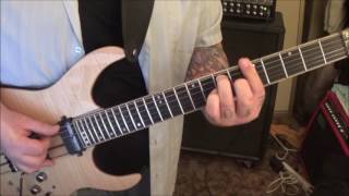 INCUBUS - PAPER SHOES - Guitar Lesson by Mike Gross