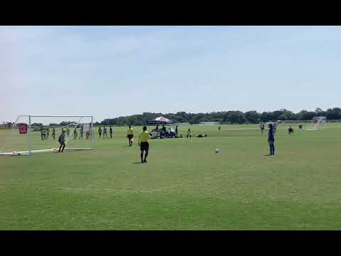 Ava Paolini PK vs Slammers, ECNL Playoffs