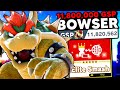 This is what an 11,800,000 GSP Bowser looks like in Elite Smash