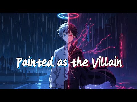 Nightcore – Painted as the Villain | Dark Pop Anime Edit (lyrics)