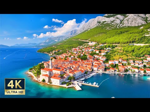 Igrane Zivogosce Croatia 4K Makarska Riviera Walking Tour 2024